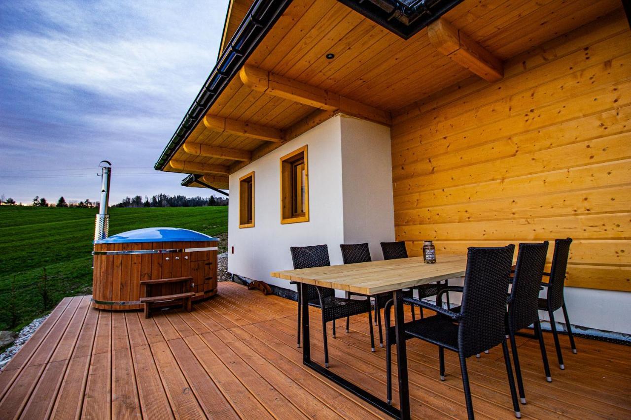 Em Gorce Resort Domki Z Sauna I Jacuzzi Waksmund 外观 照片