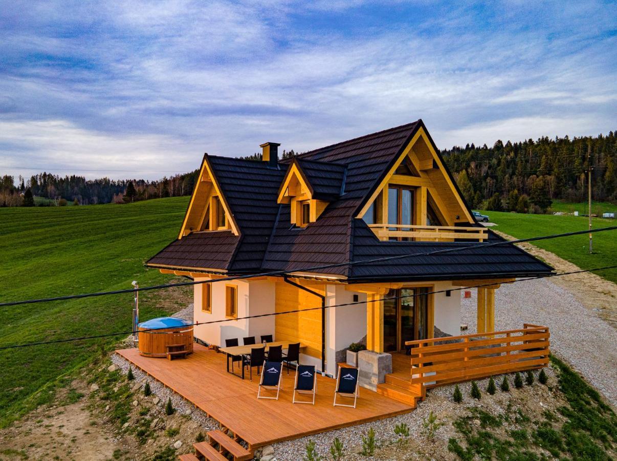 Em Gorce Resort Domki Z Sauna I Jacuzzi Waksmund 外观 照片