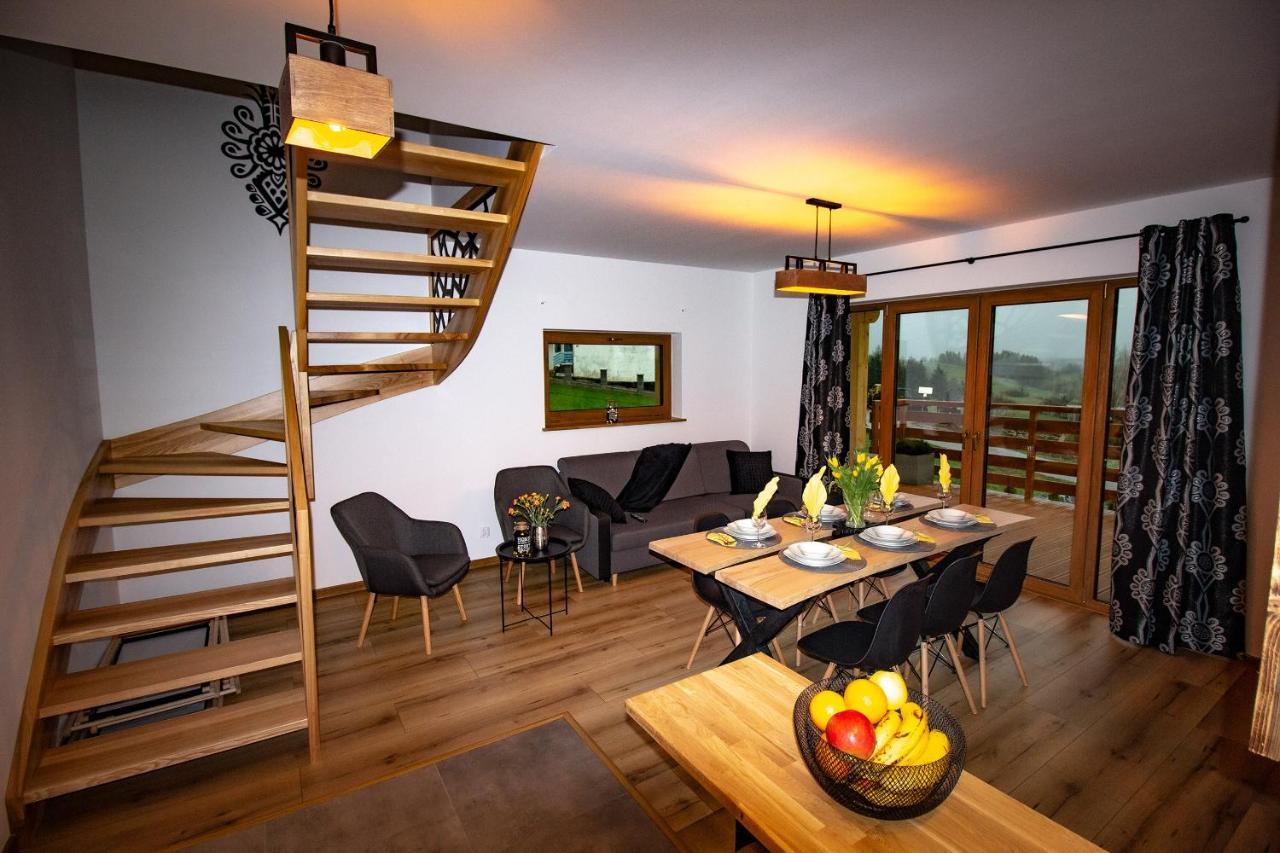 Em Gorce Resort Domki Z Sauna I Jacuzzi Waksmund 外观 照片