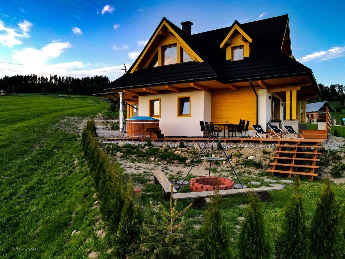 Em Gorce Resort Domki Z Sauna I Jacuzzi Waksmund 外观 照片