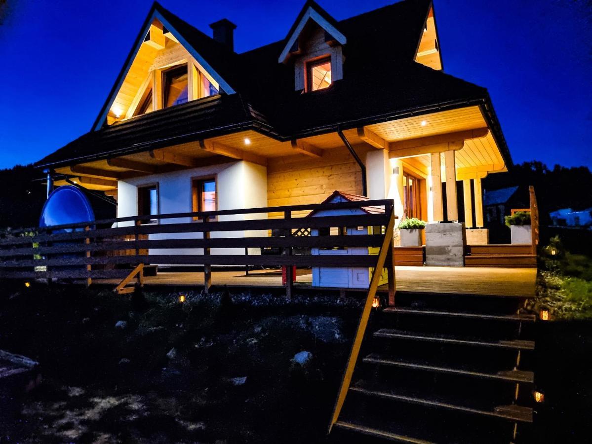 Em Gorce Resort Domki Z Sauna I Jacuzzi Waksmund 外观 照片