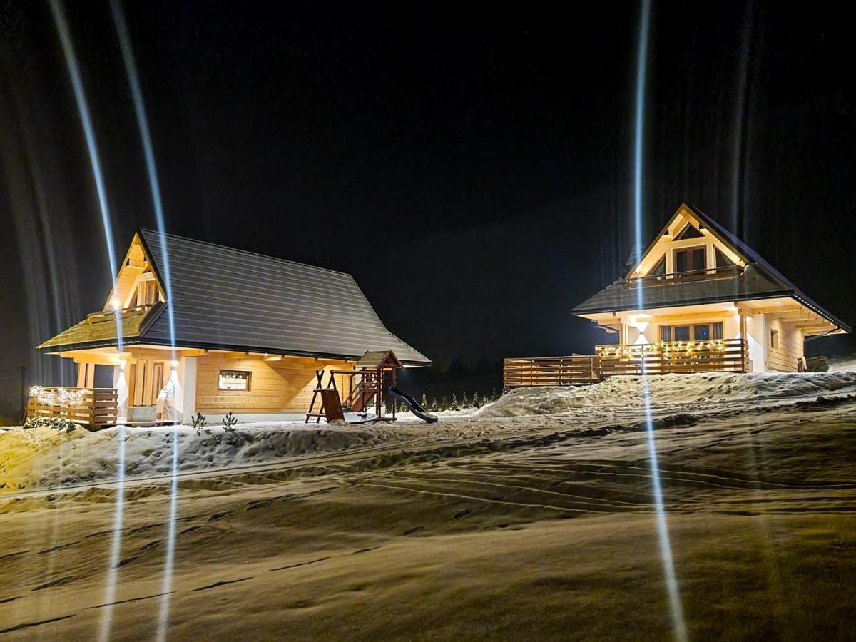 Em Gorce Resort Domki Z Sauna I Jacuzzi Waksmund 外观 照片