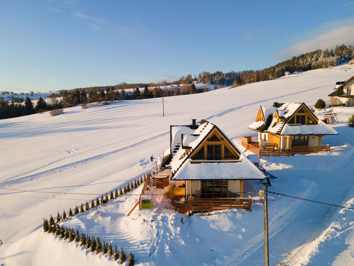 Em Gorce Resort Domki Z Sauna I Jacuzzi Waksmund 外观 照片