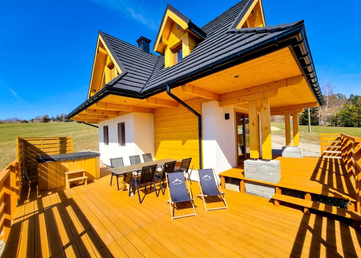 Em Gorce Resort Domki Z Sauna I Jacuzzi Waksmund 外观 照片